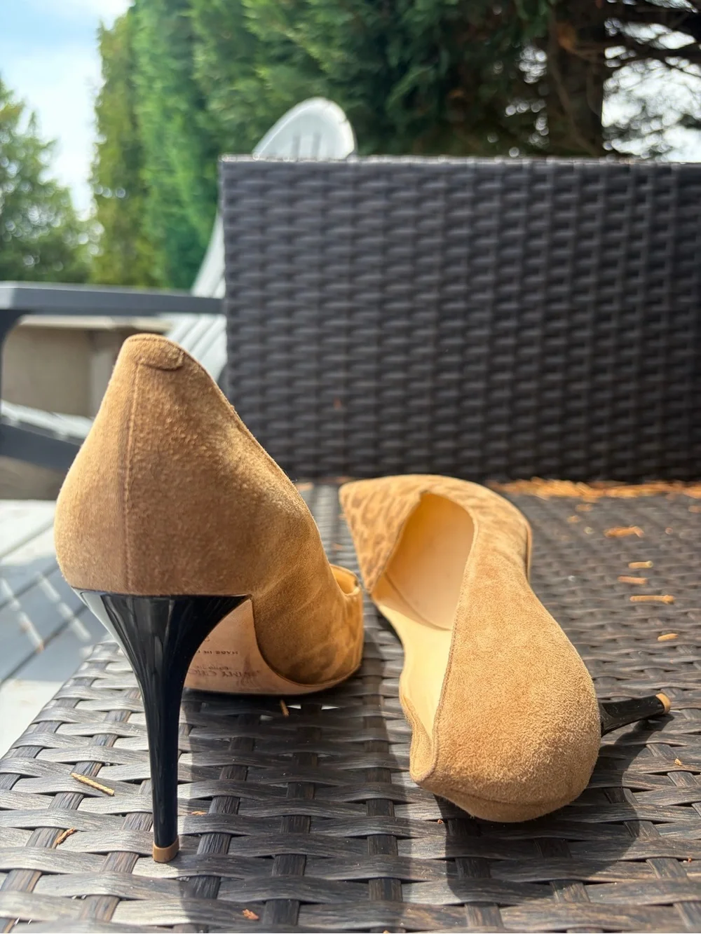 Jimmy Choo Leopard-Print Pointed Toe Pumps - Brown